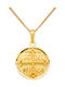 Pendant Kids Talisman with Chain Konstantinato made of Gold 14K FL427A