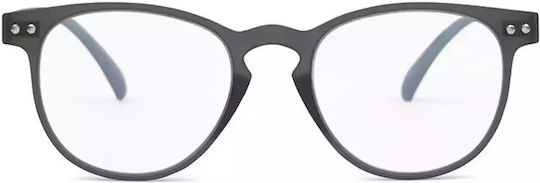 Nordic Vision Mjolby Reading Glasses +1.50 In Gray Color