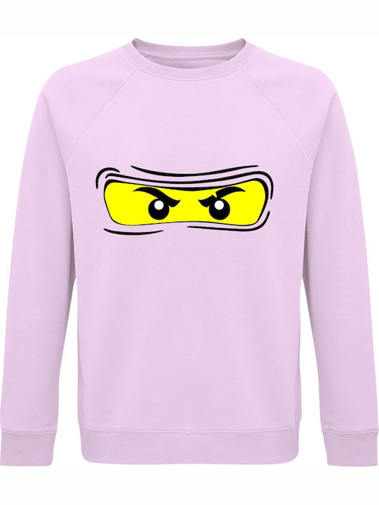 Eyes Sweatshirt Pink