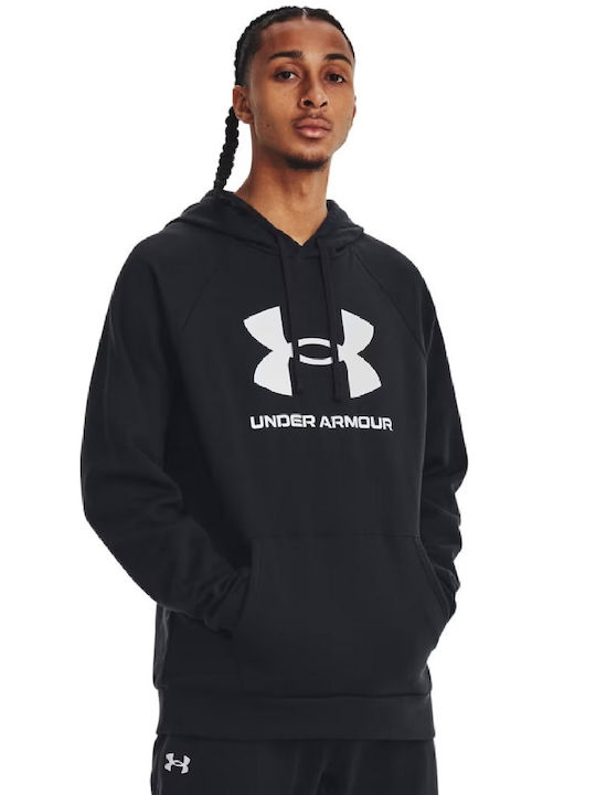 RIVAL Sweatshirt mit Kapuze Schwarz
