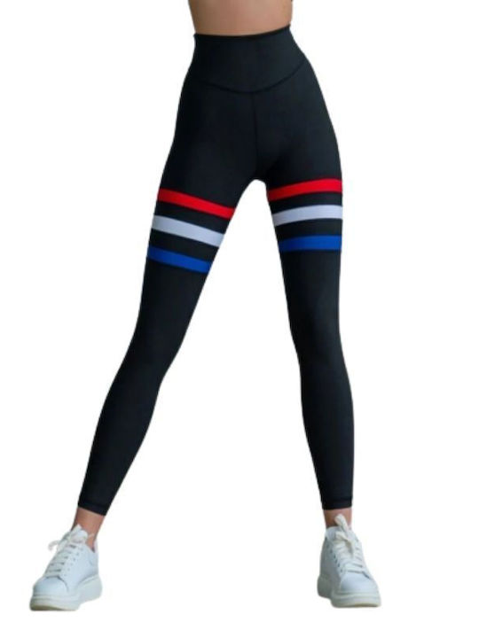 Lismina Frauen Leggings Schwarz