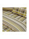 Lino Home Revon Σετ Μαξιλαροθήκες με Φάσα Honey 50x70εκ.