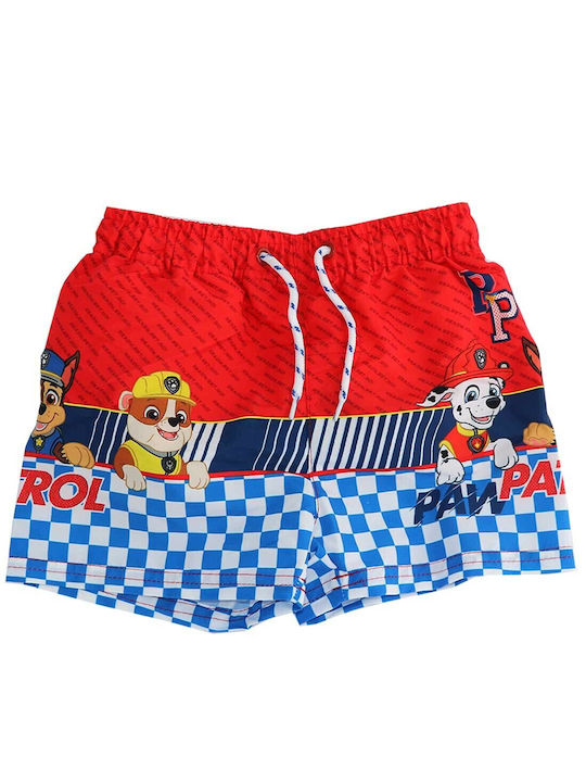 Nickelodeon Costum de baie pentru copii Pantaloni scurți de înot Roșu