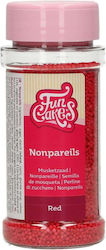 Fun Cakes Διακοσμητικές Πέρλες Mini Κόκκινες 80gr