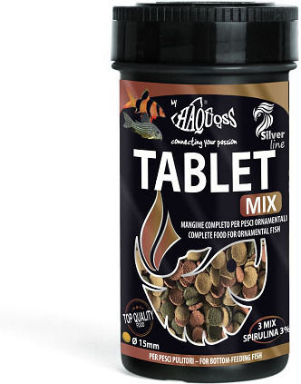 Haquoss Τροφή για Ψάρια Βυθού σε Ταμπλέτες 100ml 55γρ.