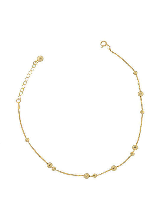 Jools Bracelet Anklet made of Silver Gold Plated