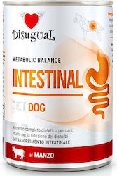 Disugual METABOLIC BALANCE Canned Diet Wet Dog Food with Beef 1 x 400gr