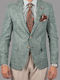 Dezign Men's Suit Jacket Green