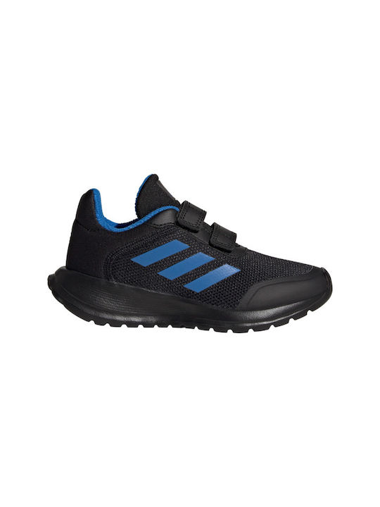 Adidas Αθλητικά Παιδικά Παπούτσια Running Tensaur Run 2.0 CF K με Σκρατς Black / Blue Rush