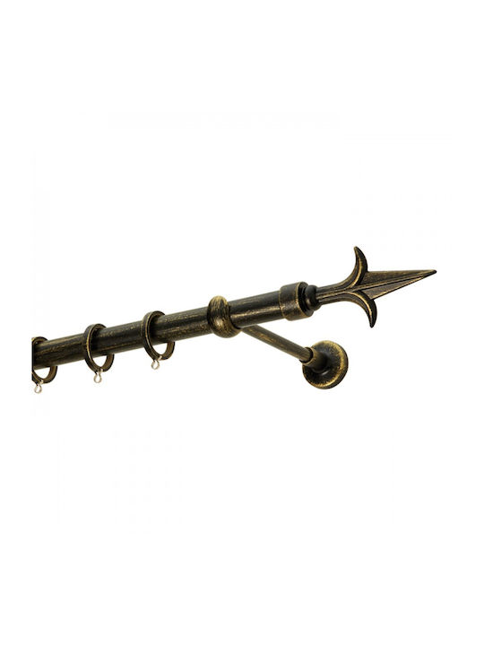 Zogometal Metallisch Vorhangstange Rustique Col...