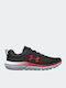 Bgs Assert 10 Kids Sports Shoes Running with Laces Black
