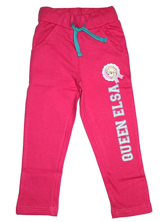 Pantaloni De Trening Fuchsia Frozen