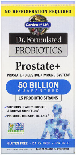 Garden Of Life Dr. Formulated Probiotics Prostate+ Пробиотици 60 вегетариански капсули