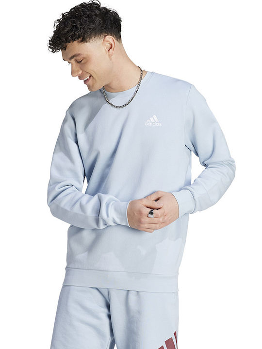 Adidas Men's Sweatshirt Light Blue