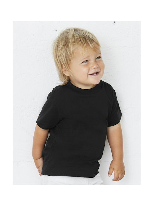 Bella Canvas Tricou pentru copii Negru