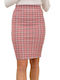 Pencil Midi Skirt Ecru