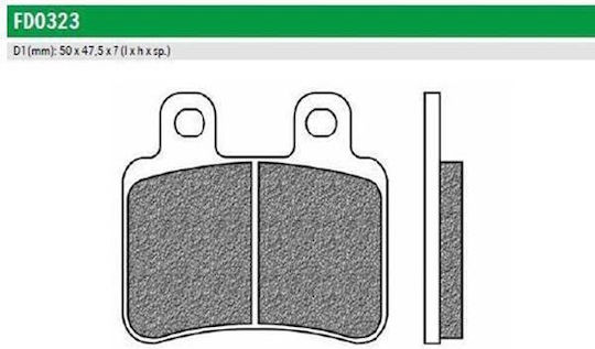 Newfren Motorcycle Brake Pads for Yamaha DT / XT