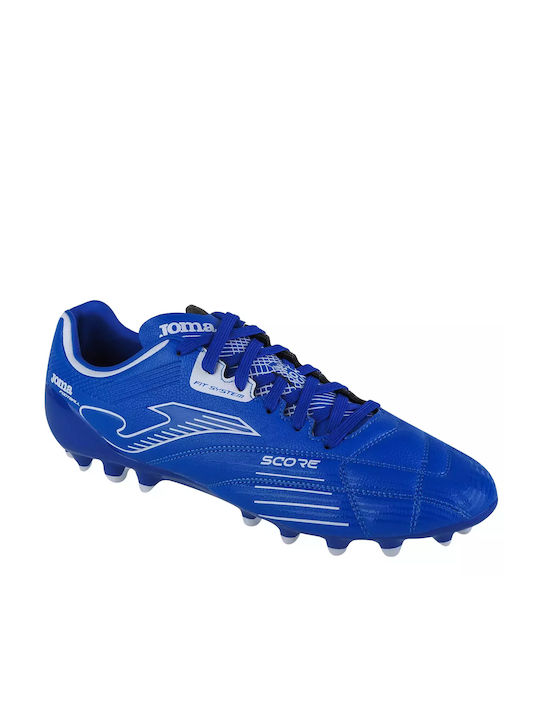 Joma Score 2304 AG Low Football Shoes with Cleats Blue