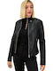 Damen Bikerjacke Schwarz