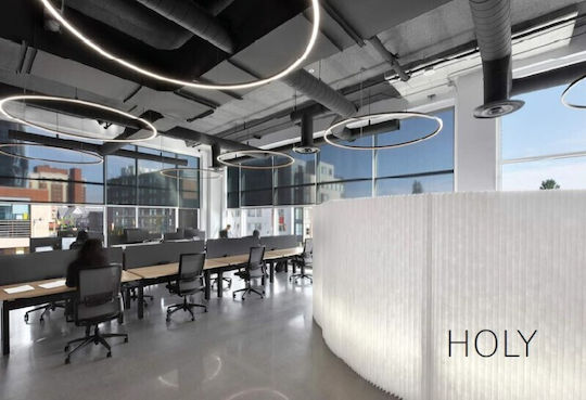Aca Commercial Linear LED Ceiling Light 23W Warm White IP20 200cm