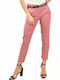Damen Stoffhose in Schlank Passform Rosa