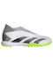 Adidas Predator Accuracy.3 LL TF Χαμηλά Ποδοσφαιρικά Παπούτσια με Σχάρα Λευκά