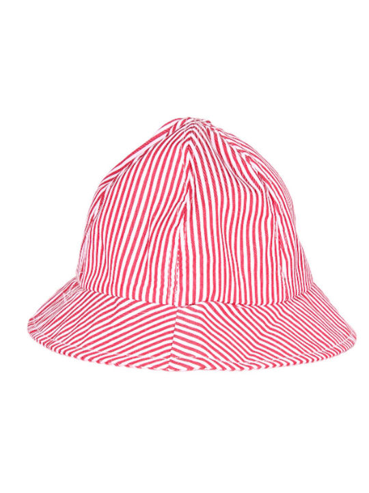 Kids' Hat Bucket Fabric Red