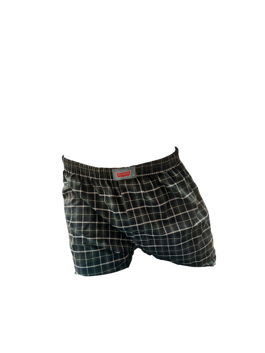 Pegasus 16061 Men's Boxer Green Checkered