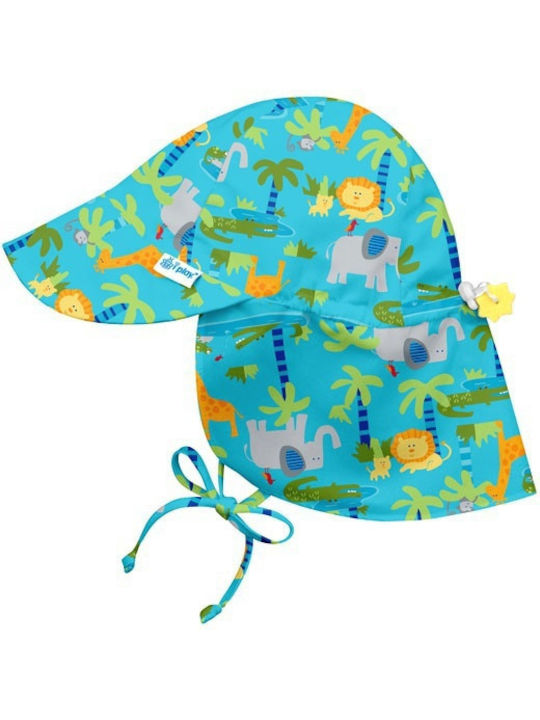 I-Play Παιδικό Καπέλο Υφασμάτινο Αντηλιακό Γαλάζιο