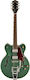 Gretsch G2622T SO Streamliner Електрическа Китара ES с HH Конфигурация на Пикапите Steel Olive