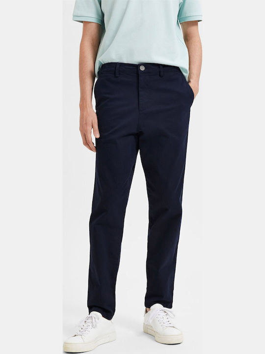 Selected Παντελόνι Chino σε Slim Εφαρμογή Navy ...