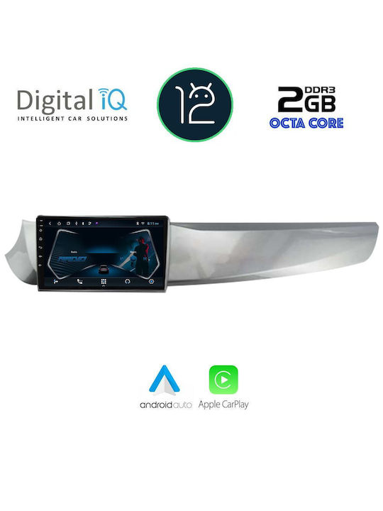 Digital IQ Sistem Audio Auto pentru Alfa Romeo Giulietta 2010-2014 (Bluetooth/USB/WiFi/GPS/Apple-Carplay) cu Ecran Tactil 9"