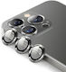 ObaStyle Προστασία Κάμερας Tempered Glass Γκρι για το iPhone 14 Pro / 14 Pro Max