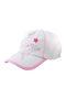 Brims and Trims Kids' Hat Jockey Fabric White