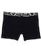 Cotbox Herren Boxershorts Schwarz 1Packung