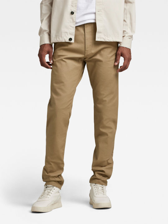 Bronson 2.0 Παντελόνι Chino Ελαστικό σε Slim Εφαρμογή Μπεζ
