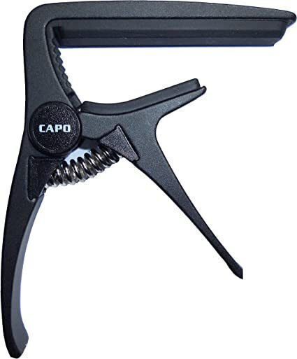 Admira Trigger Capo for Classic Guitar Black