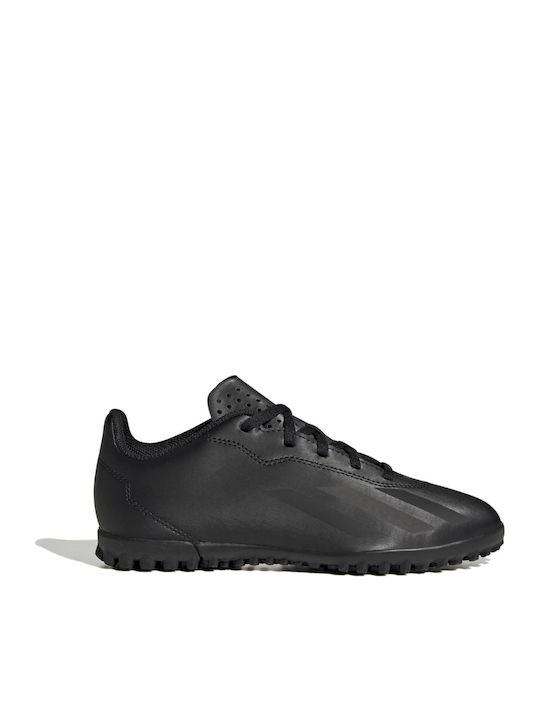 adidas X Crazyfast.4 Kids Turf Soccer Shoes Black