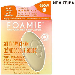 Foamie Brightening Day Cream Suitable for All Skin Types with Vitamin C Bar 35gr