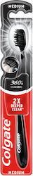 Colgate 360 Black with Charcoal Periuță de dinț...