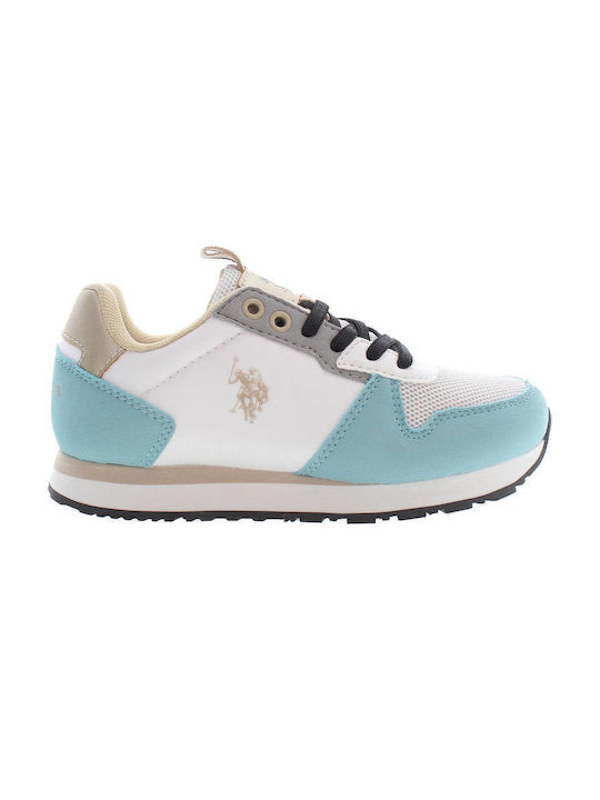 U.S. Polo Assn. Παιδικά Sneakers Γαλάζια