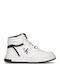 Παιδικά Sneakers High Λευκά