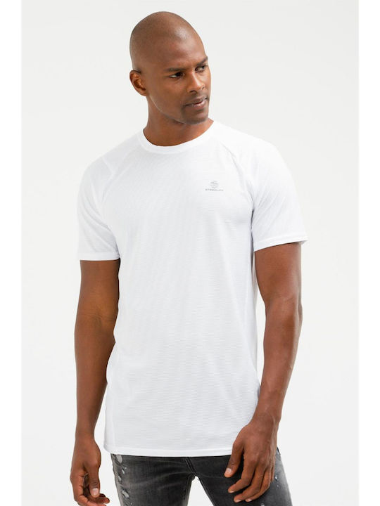 Speedlife Ανδρικό T-shirt Κοντομάνικο Λευκό