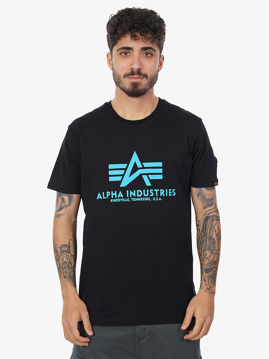 Alpha Industries Basic T-shirt Μαυρο
