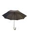 Tradesor Regenschirm mit Gehstock Braun