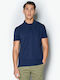 Polo Short Sleeve Blouse Navy Blue