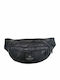 Herren Bum Bag Taille Schwarz