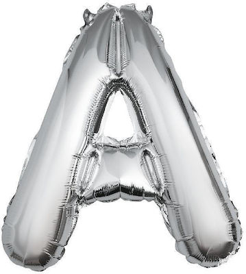 Ballon Folie Buchstabe Silber 40cm