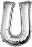 Ballon Folie Buchstabe Silber 40cm