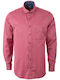 Olymp Men's Shirt Long Sleeve Cotton Pink